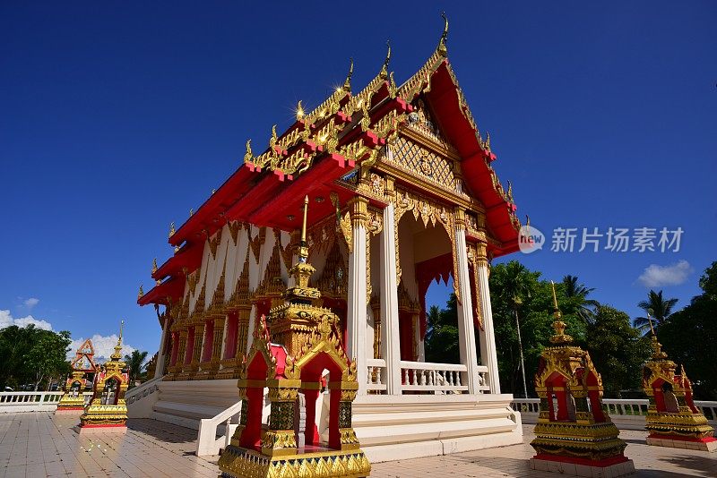 Wat Lak Kaen temple, Khao Lak，泰国语。